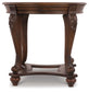 Norcastle - Dark Brown - Round End Table