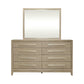 Brentwood - Dresser & Mirror - Sandstone