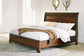 Trellington - Brown - King Sleigh Storage Bed