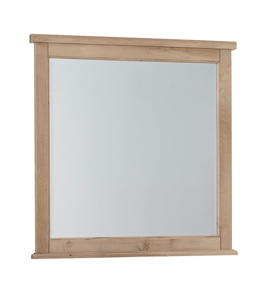 Woodbridge - Landscaped Mirror With Beveled Glass - Clear Maple