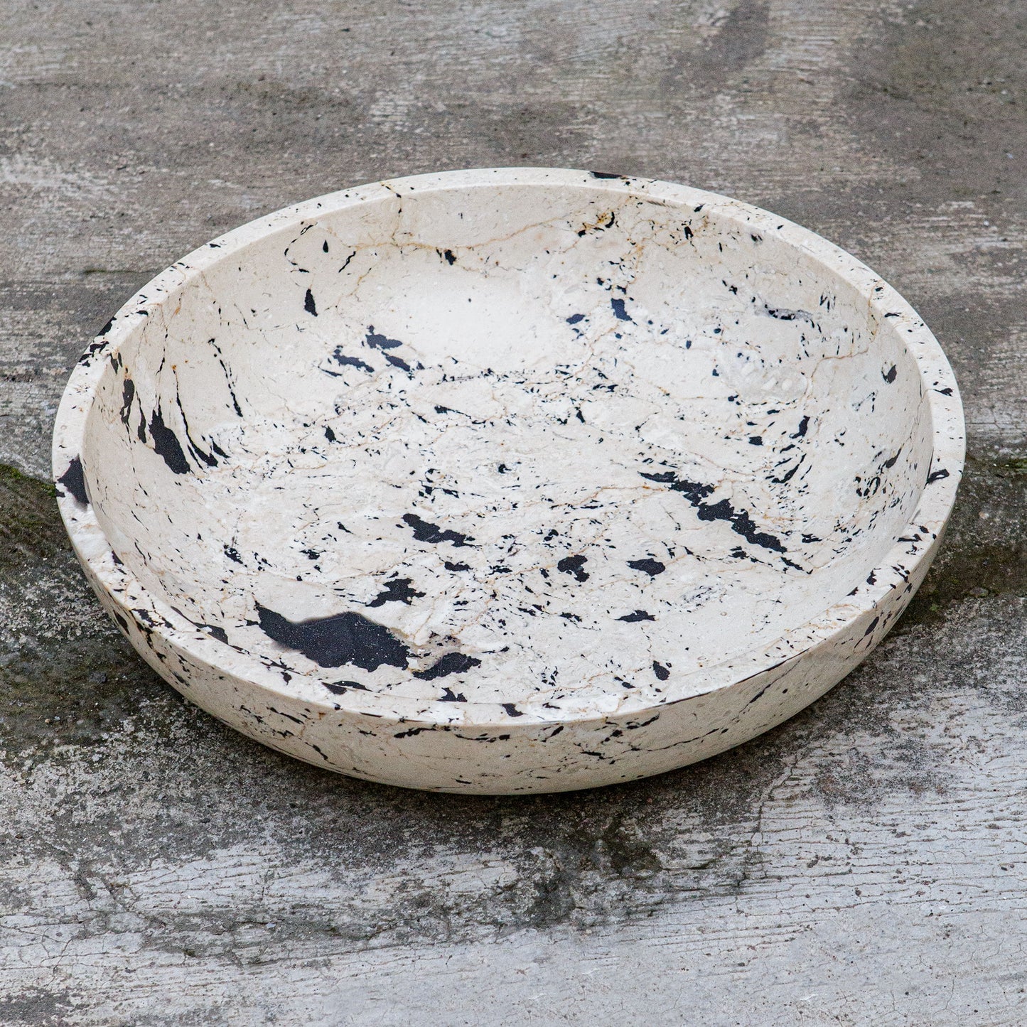 Nouveau - Limestone Bowl - White