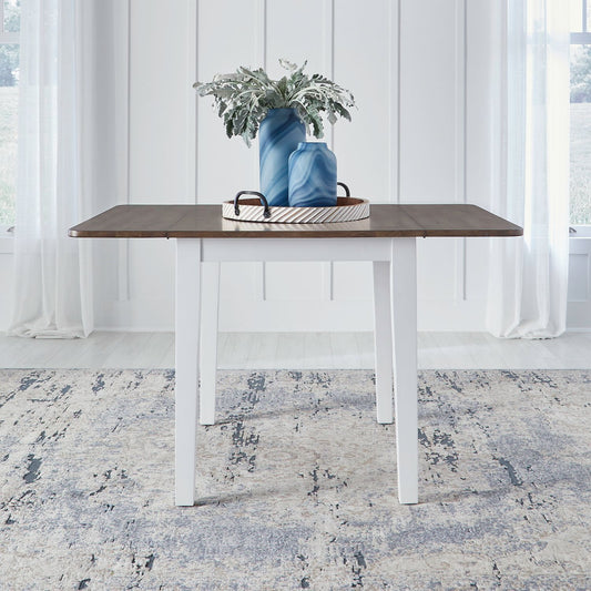 Landale - Drop Leaf Table - White