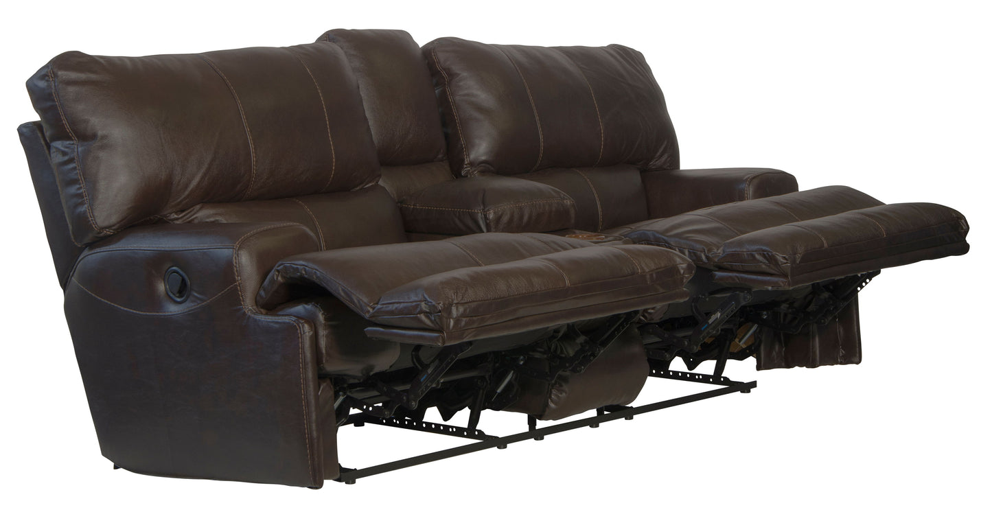 Wembley - Lay Flat Reclining Console Loveseat