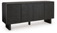 Farrelmore - Black - Accent Cabinet