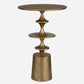 Flight - Accent Table - Brass