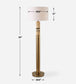 Knox - Travertine Floor Lamp