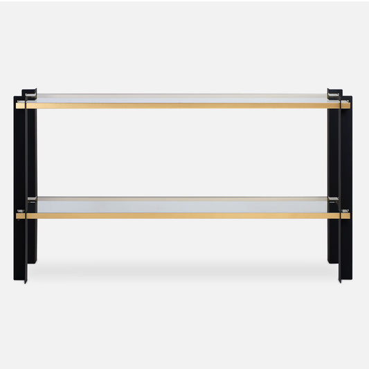 Cunene - Contemporary Console Table - Black