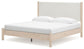 Cadmori - Upholstered Panel Bed