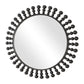 Aziel - Round Mirror - Black