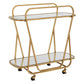 Swain - Brass Serving Cart