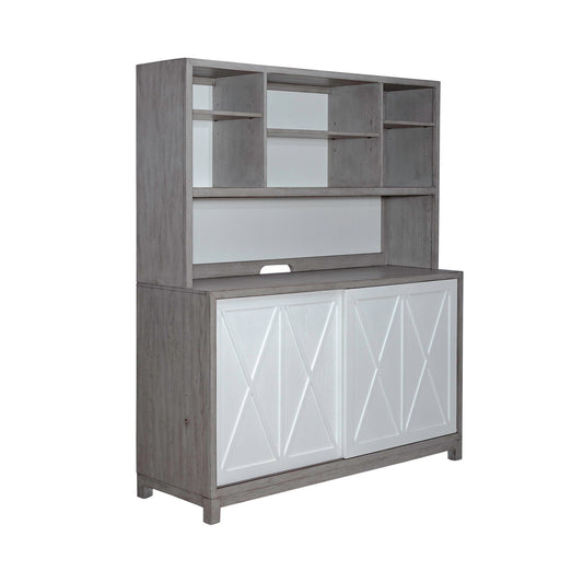 Palmetto Heights - Server Hutch - Dark Gray