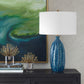 Bixby - Blue Table Lamp