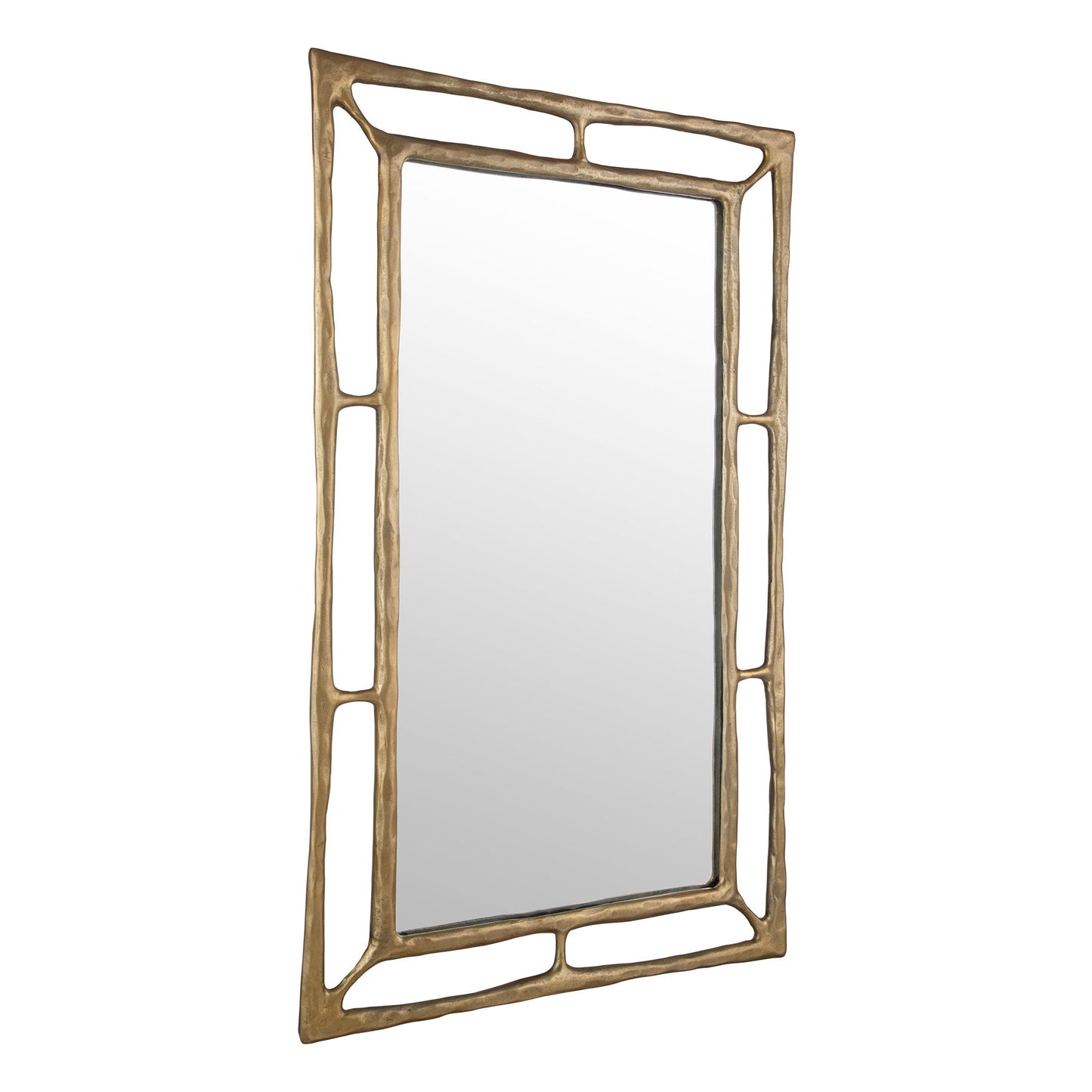 Felix - Rectangle Mirror - Brass