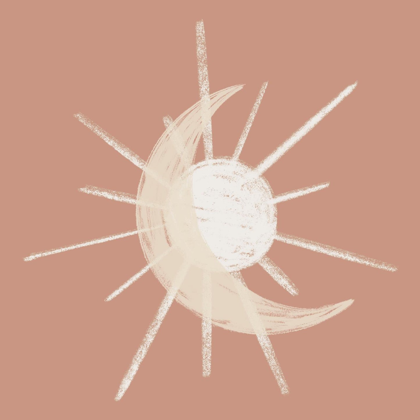 Sun Rising By Emily Navas (Small) - Pink