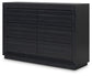 Londer - Black - Dresser