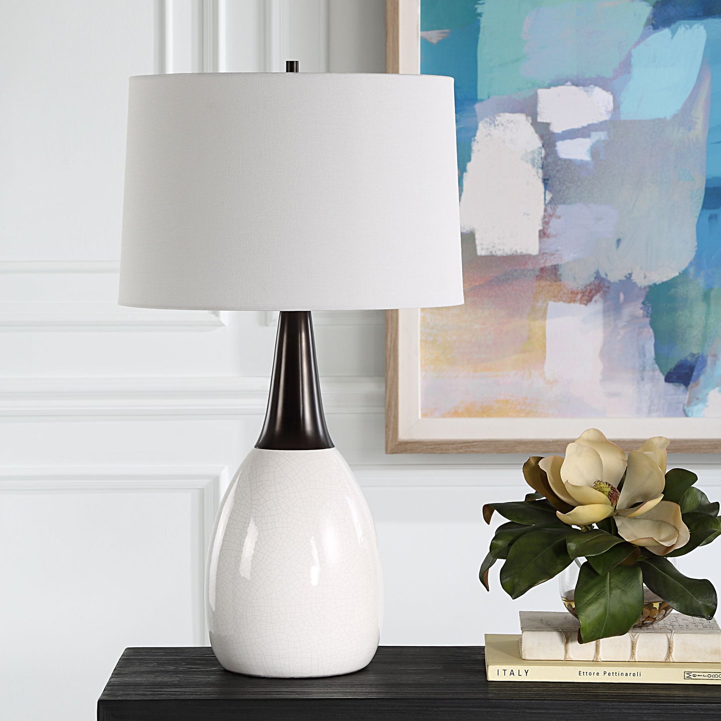 Fralin - White Table Lamp