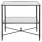 Henzler - Mirrored Steel Lamp Table