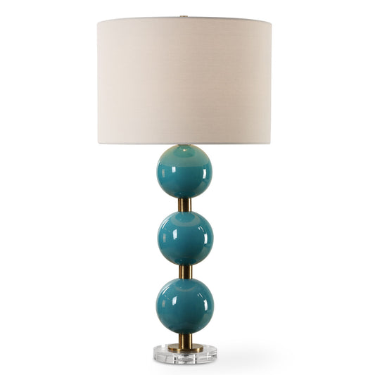 Palawan - Blue Glaze Table Lamp