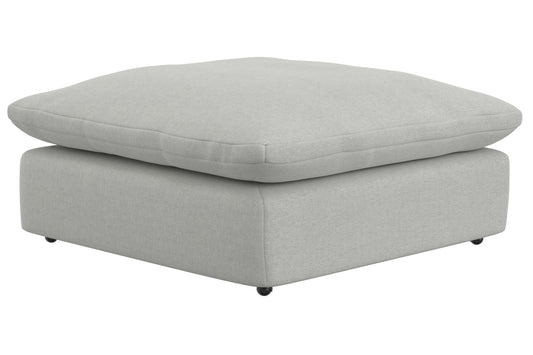 Stratus - Castered Cocktail Ottoman - Cement