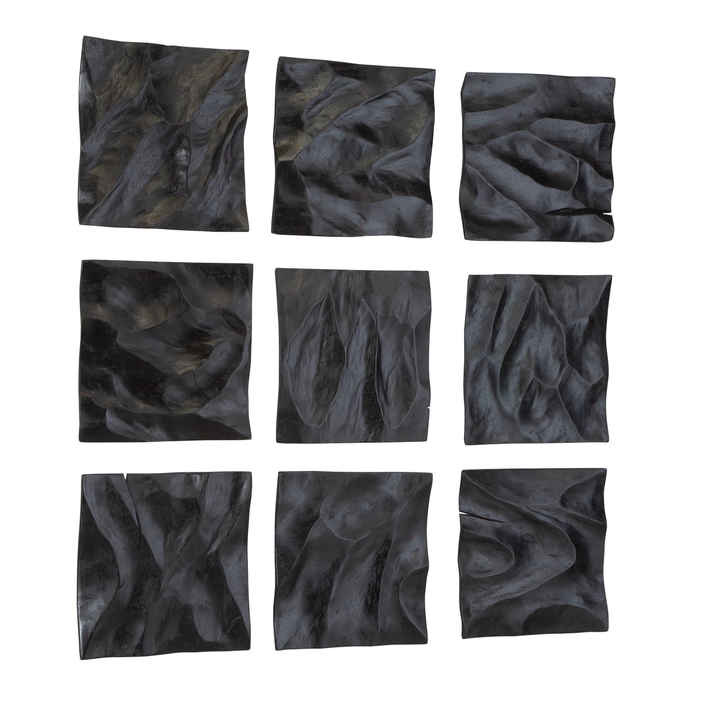 Malosi - Wood Wall Decor (Set of 9) - Black