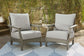 Visola - Gray - Lounge Chair w/Cushion (Set of 2)