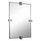 Bateau - Modern Mirror - Gray