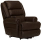 Muncy - Power Lift Chaise Recliner With Dual Motor & Zero Gravity - Walnut