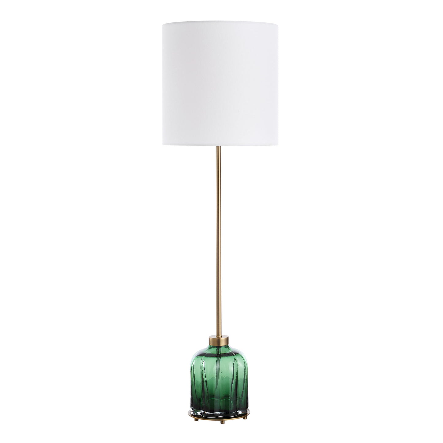 Lois - Glass Buffet Lamp - Green