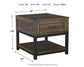 Johurst - Grayish Brown - Rectangular End Table