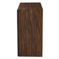 Bowtie - 3 Drawer Mid-Century Chest - Dark Brown
