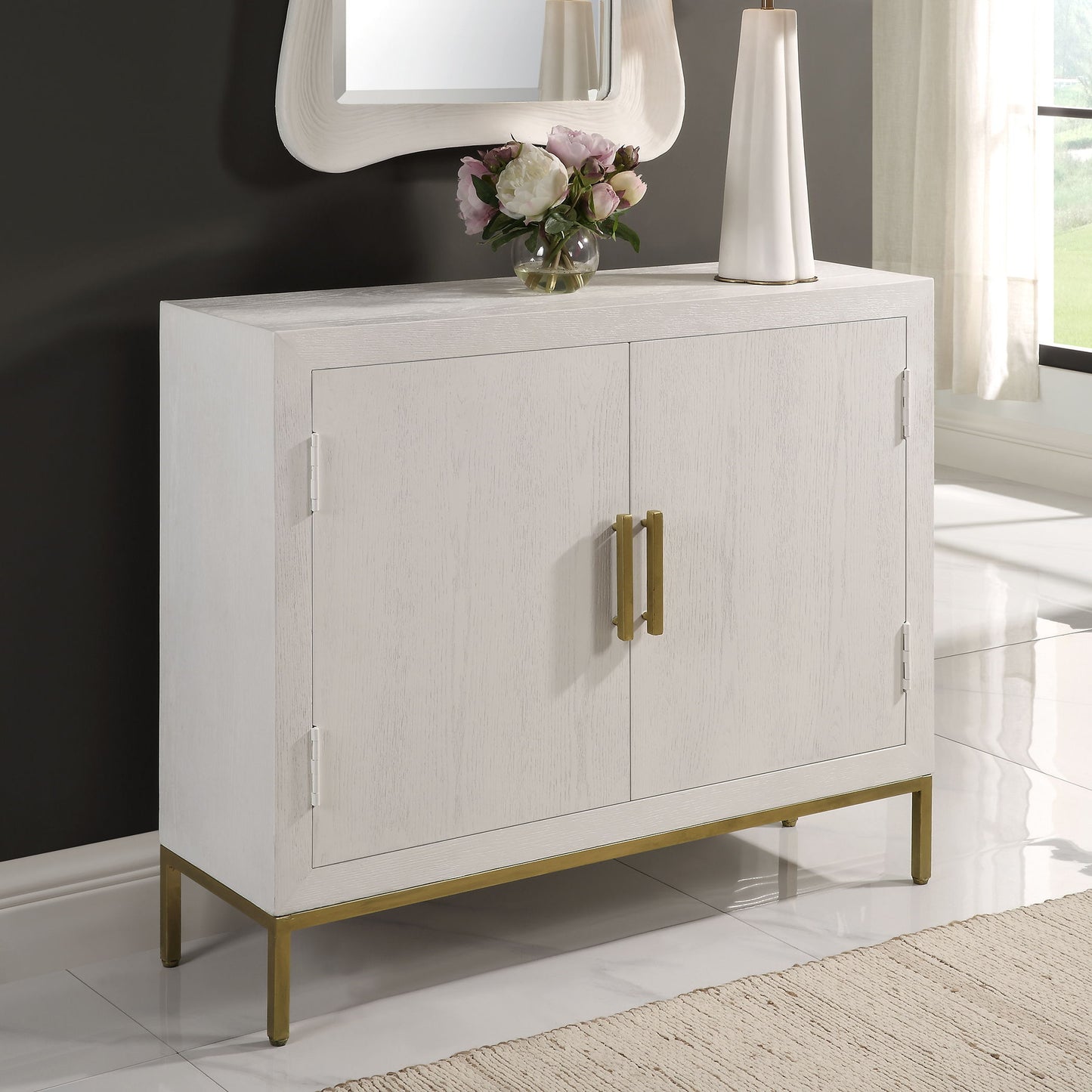 Front Range - 2 Door Cabinet - White