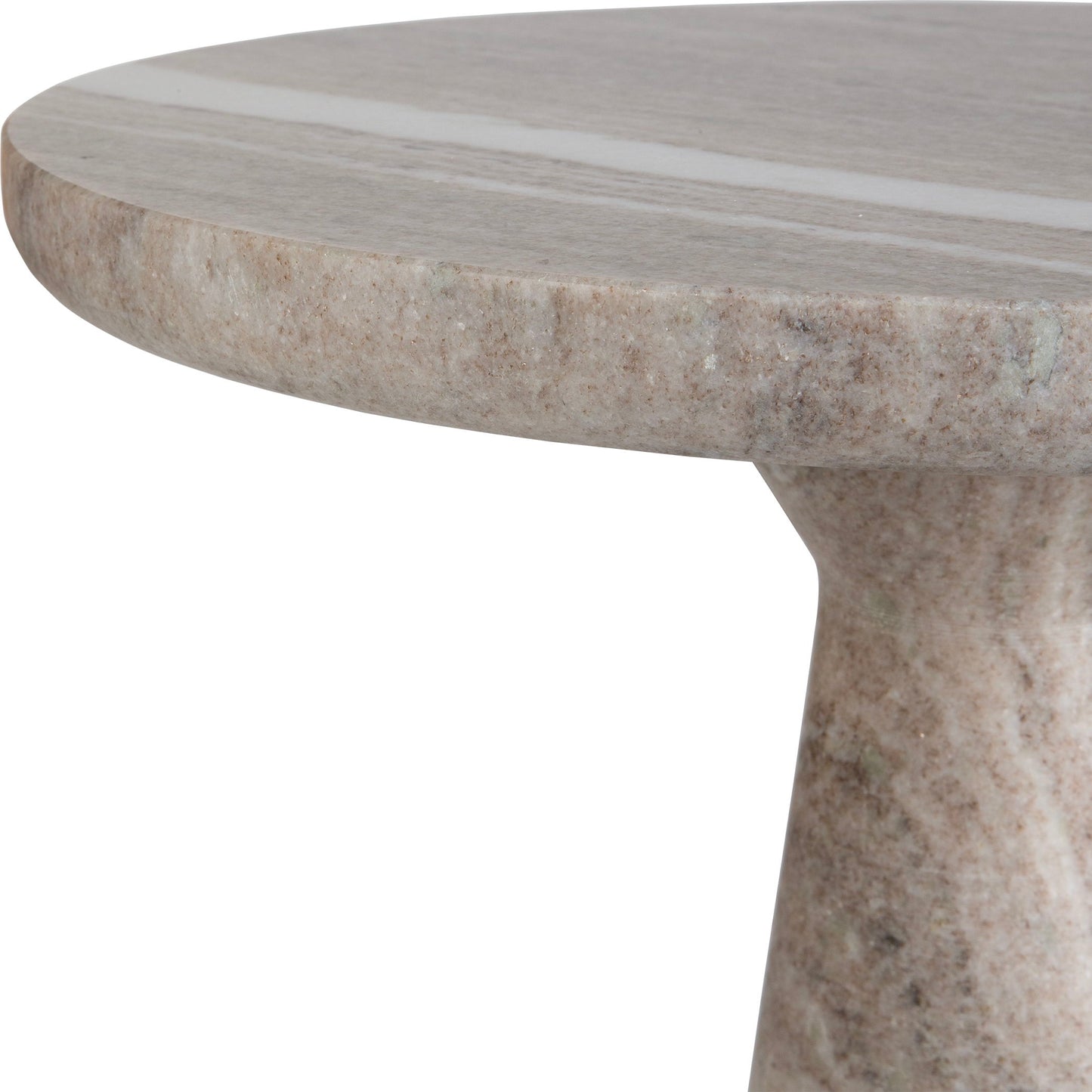 Stour - Marble Accent Table - Gray