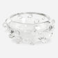 Aura - Clear Glass Bowl - White