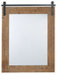 Lanie - Antique Brown - Accent Mirror