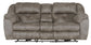 Ferrington - Power Lay Flat Reclining Console Loveseat with Power Adjustable Headrest & Lumbar