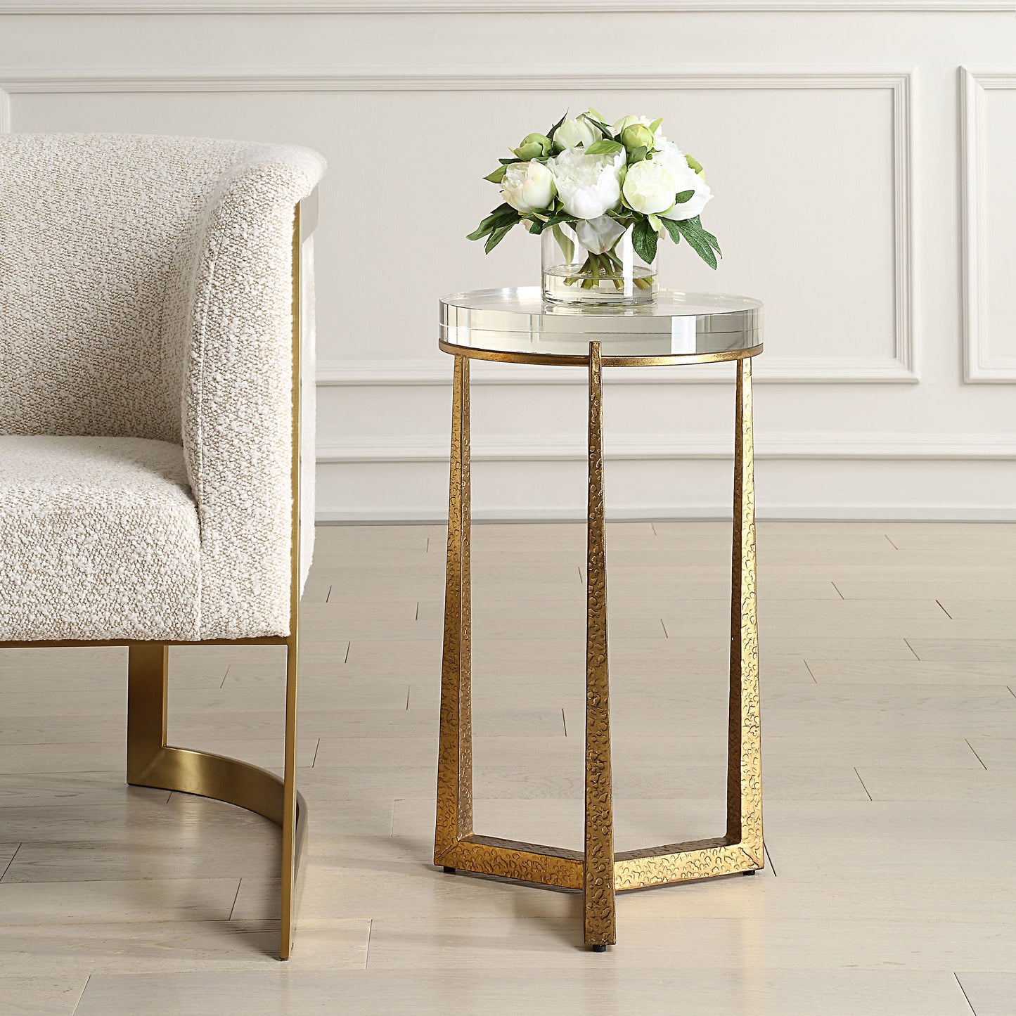 Midas - Accent Table - Antique Gold