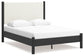 Cadmori - Upholstered Panel Bed