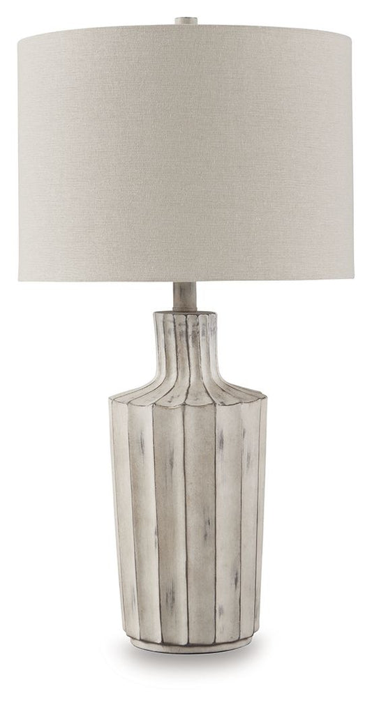 Imre - Distressed Brown - Poly Table Lamp