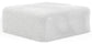 Snowball - Cocktail Ottoman - White