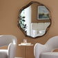 Catch The Wave - Round Mirror - Bronze