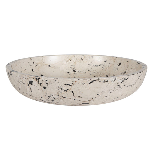 Nouveau - Limestone Bowl - White