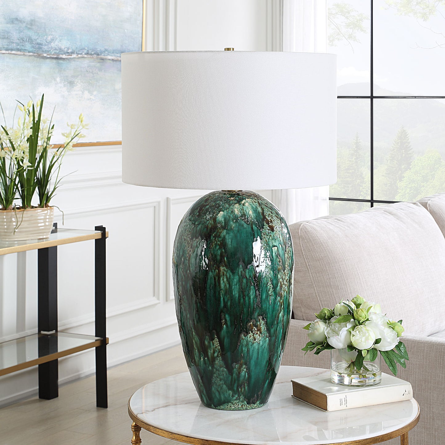 Ceralene - Table Lamp - Green