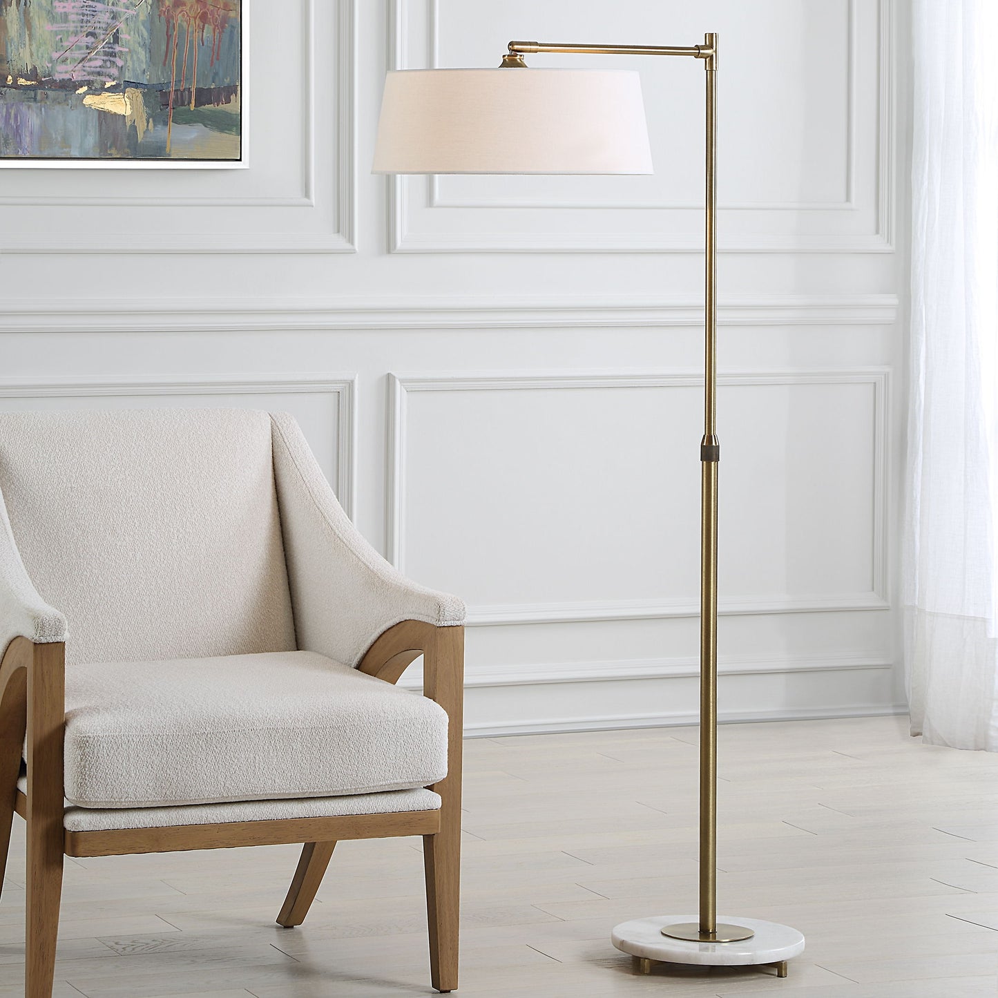 Branch Out - Brass Floor Lamp