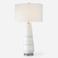 Santino - Crackled Ivory Table Lamp