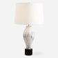 Magdaline - Rustic Table Lamp - White