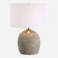 Raylan - Textured Table Lamp - Gray