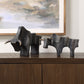 Regal Bull - Sculptures (Set of 2) - Bronze