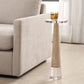 Niari - Travertine Drink Table - Light Brown