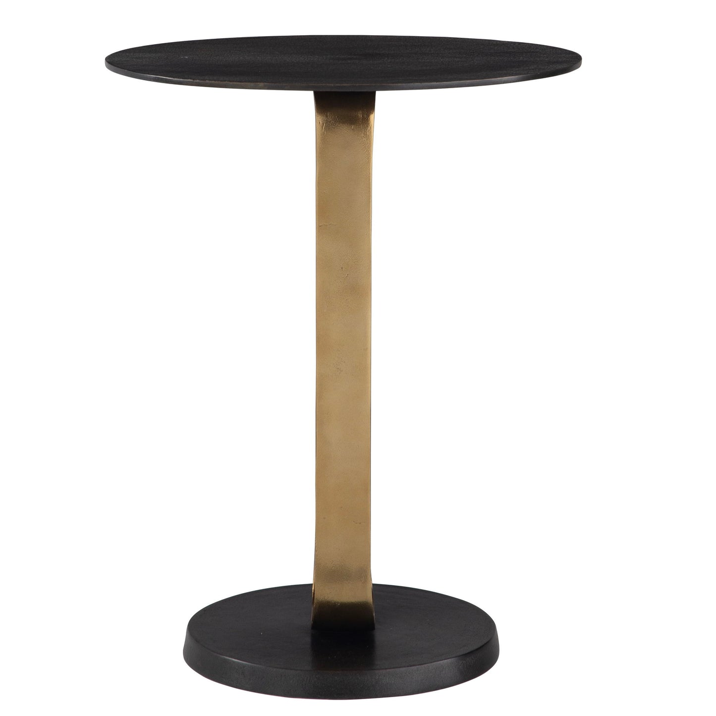 Aperture - Accent Table - Brass