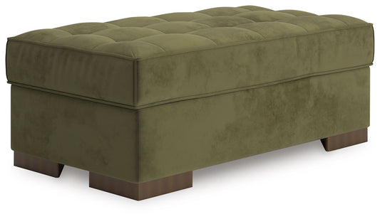 Caspian-Town - Olive - Oversized Accent Ottoman